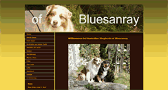 Desktop Screenshot of bluesanray-aussies.de